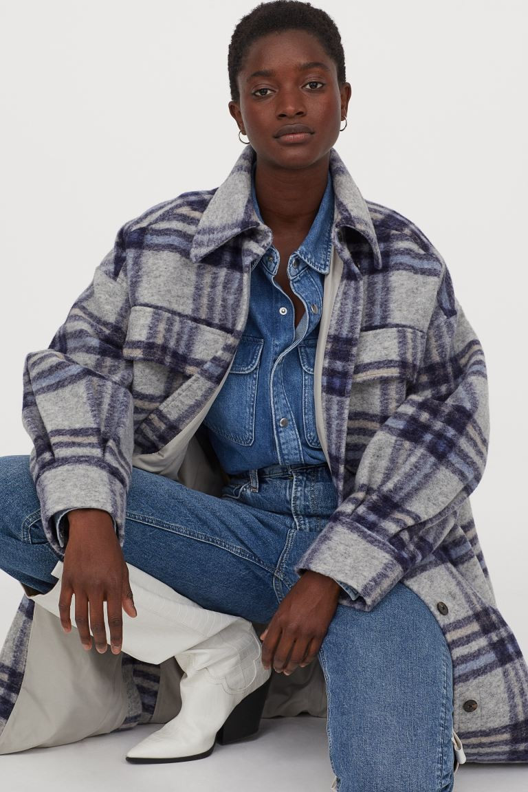 Long shacket
							
							
            £39.99 | H&M (UK, MY, IN, SG, PH, TW, HK)