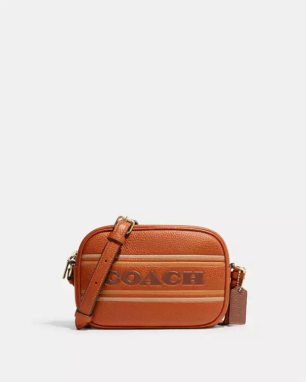 Mini Jamie Camera Bag With Coach Stripe | Coach Outlet US