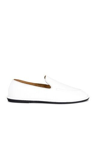 The Row Canal Loafers in White | FWRD 