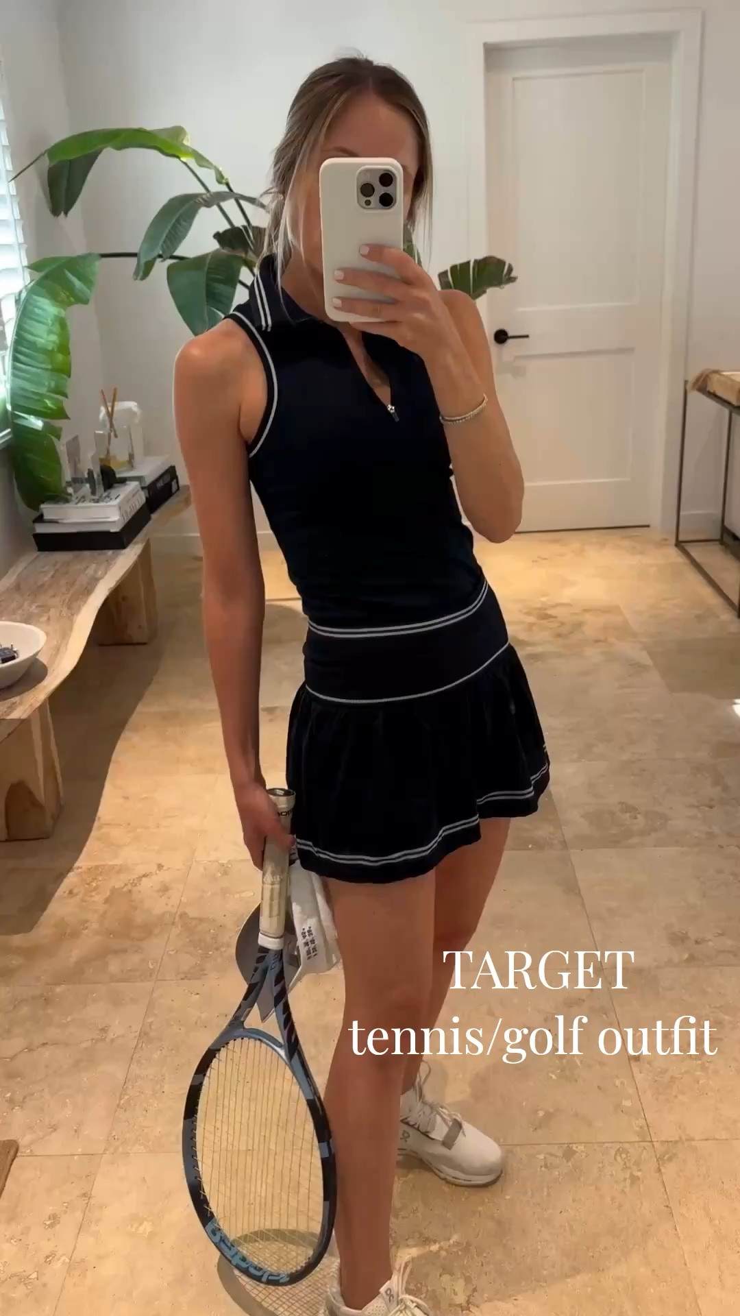 Tennis/Golf outfit from Target. So good!

Wearing S top, S bra, XS skirt

#LTKActive