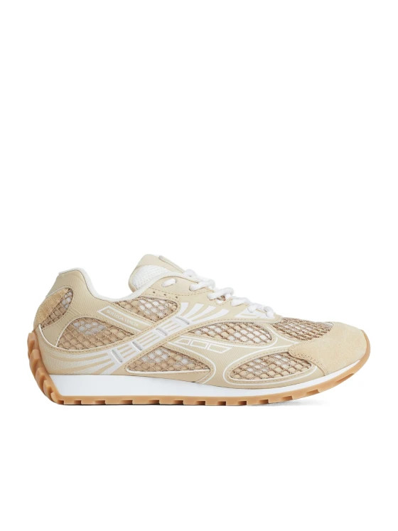 Bottega Veneta Mesh Panelled Orbit Sneakers | Senser US