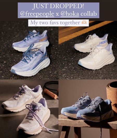 Just dropped! Free people x hoka collab. This will sell out! Their last collab sold out so quickly  

#LTKSeasonal #LTKshoecrush #LTKmidsize