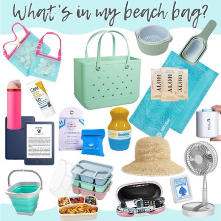 What’s in your beach bag? Here’s what I normally tote along to the beach when I’m going with my family on a beach vacation  

#LTKSeasonal #LTKtravel #LTKfamily