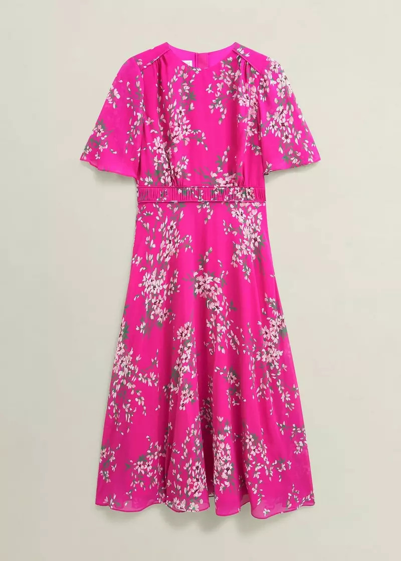 Bronwyn Silk Dress | Hobbs UK | | Hobbs