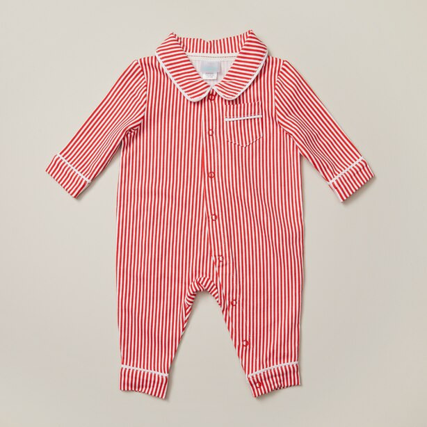 IndigoBaby Stripe PJ Suit Size 12-18 Months | Indigo (CA)