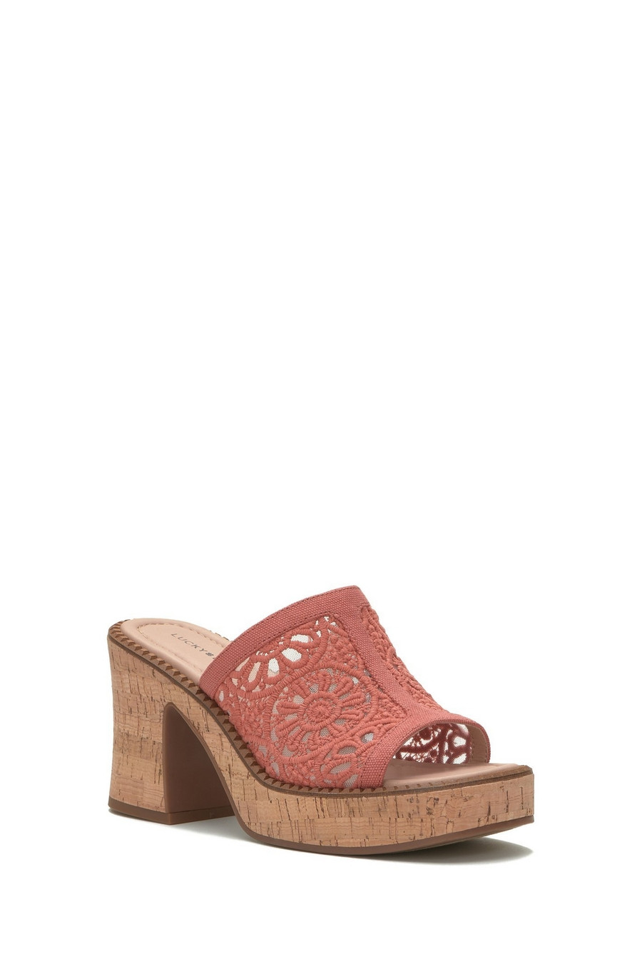 talvy macrame mule heel | Lucky Brand