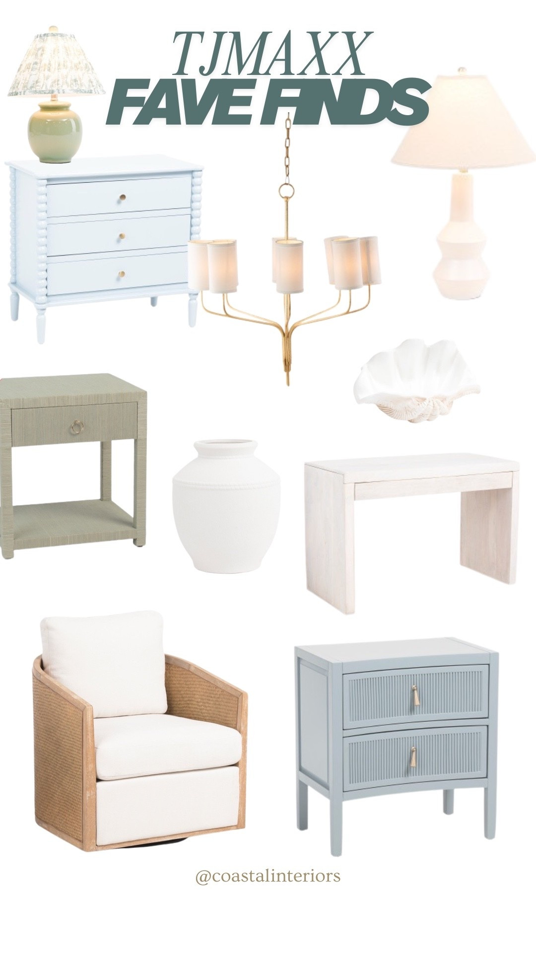 Incredible deals on these coastal fave finds at TJMaxx! 

#LTKSaleAlert #LTKHome #LTKCyberWeek