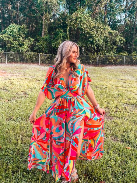 reminiscing and wishing it was summer!! 
love this dress so much! giving me all the spring and summer vibes i need right now🫧🩷

#LTKSeasonal #LTKfindsunder50 #LTKstyletip