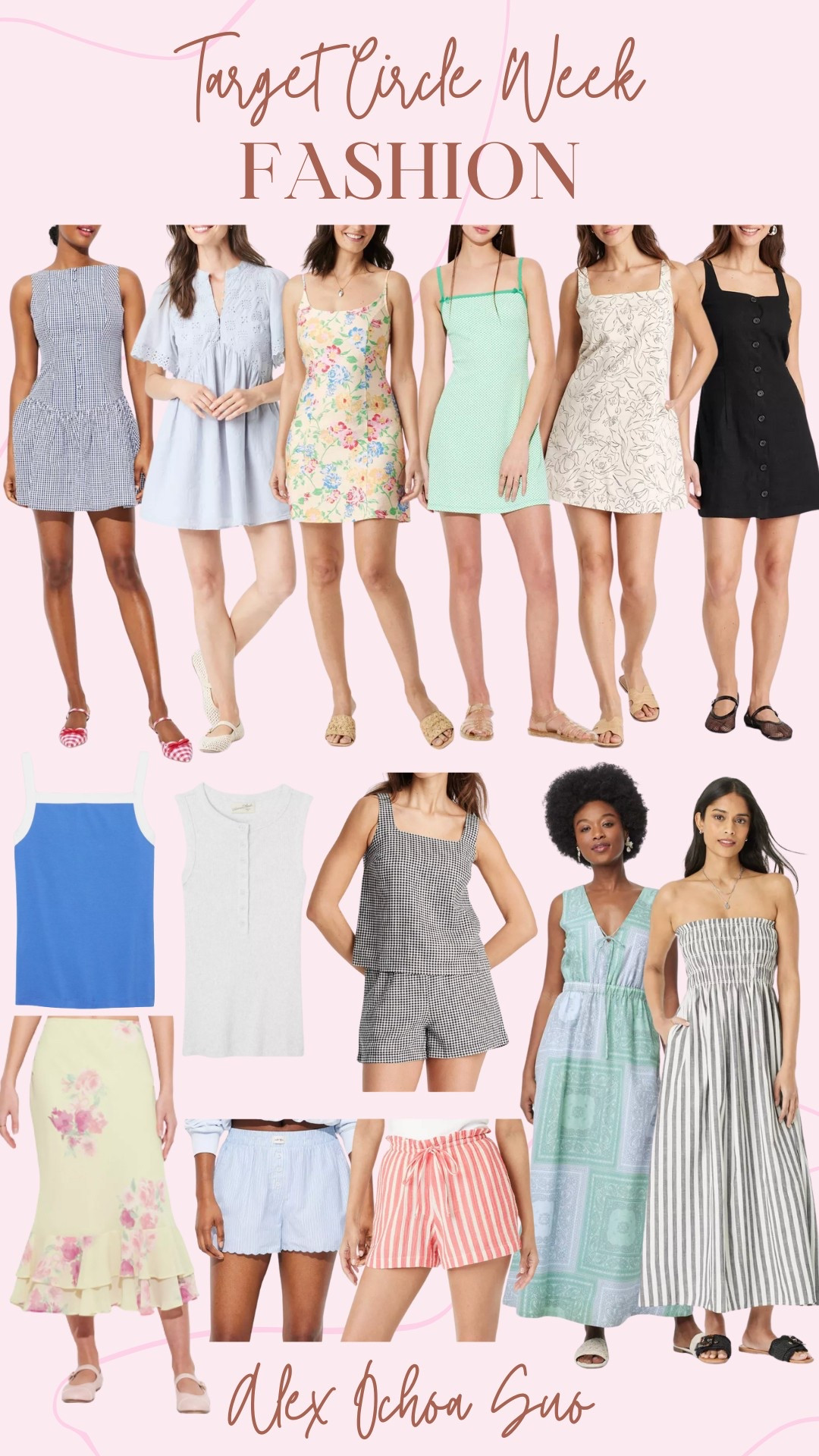 Fashion picks for Target Circle Week! 

Target Circle week - Target sale - women’s fashion - spring fashion - spring style - mini dress - maxi dress - boxer shorts  

#LTKStyleTip #LTKSaleAlert #LTKSeasonal