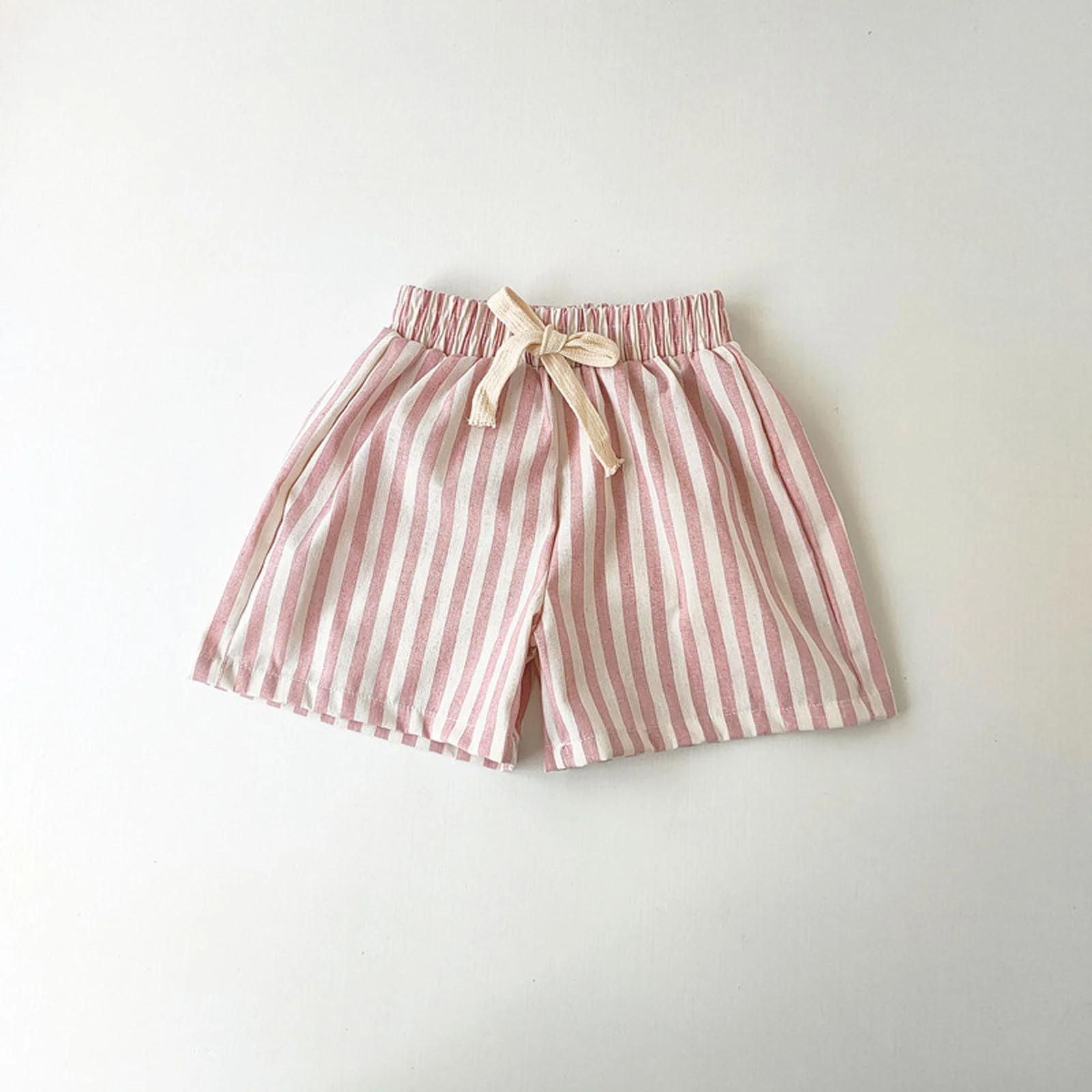 Cotton Shorts for Girls KkSLirnhs Children's Summer Stripe Print with Waist Sports and Leisure Sh... | Walmart (US)