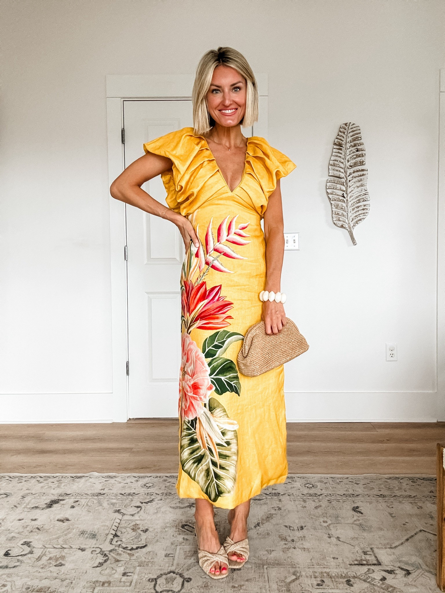 This dress is perfect for your next vacation 😍 wearing XS.

Loverly Grey, Farm Rio, vacation dress, vacation outfit ideas, floral dress, yellow dress, beach dress, summer dress 

#LTKTravel #LTKStyleTip #LTKSeasonal