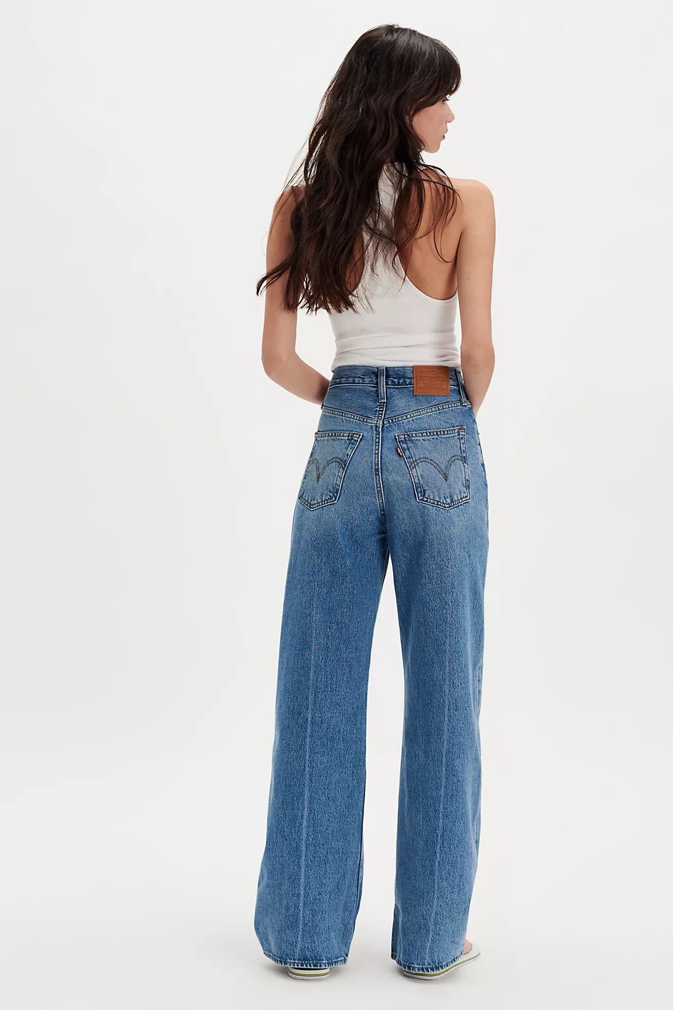 Levi's Ribcage Wide-Leg Jeans | Free People (Global - UK&FR Excluded)