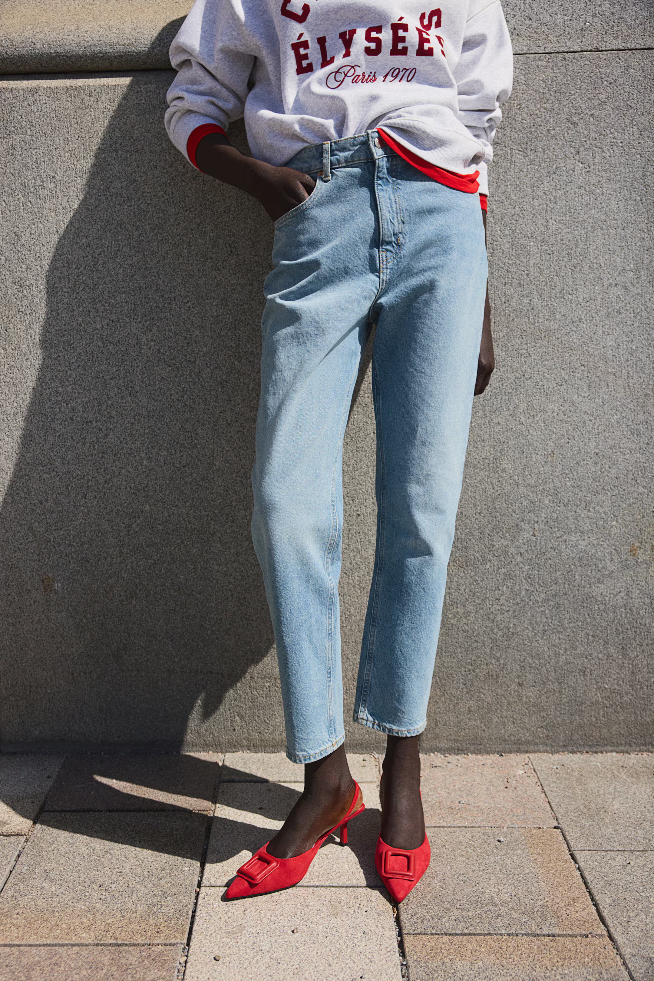 Slim Mom High Ankle Jeans | H&M (DE, AT, CH, NL, FI)