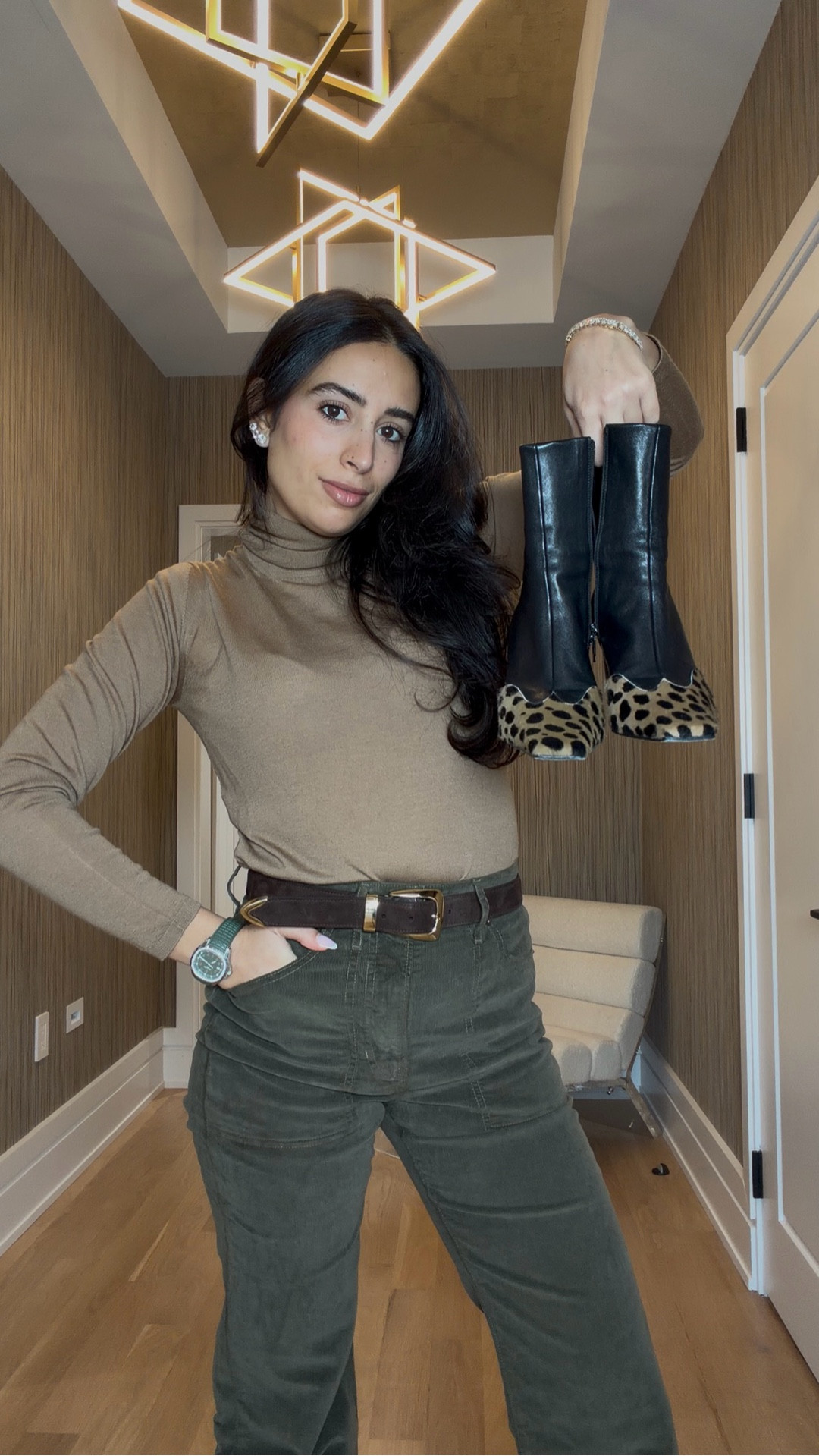 My attempt at not wearing all black when the temps drop 



#LTKgrwm #LTKootd #LTKHoliday