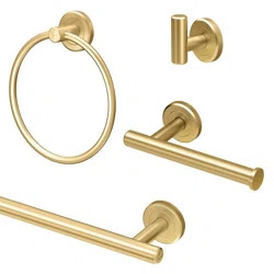Gatco Latitude2 4 Piece Bathroom Hardware Set | Wayfair | Wayfair North America