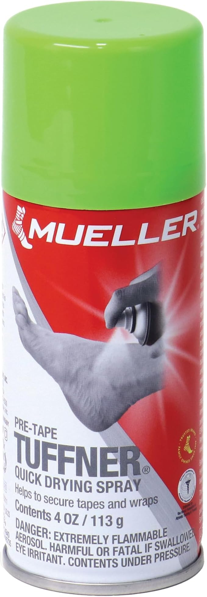 Mueller Sports Medicine Tuffner Quick Dry Pre-Tape Spray, Keeps Tape in Place, Long Lasting Hold | Amazon (US)