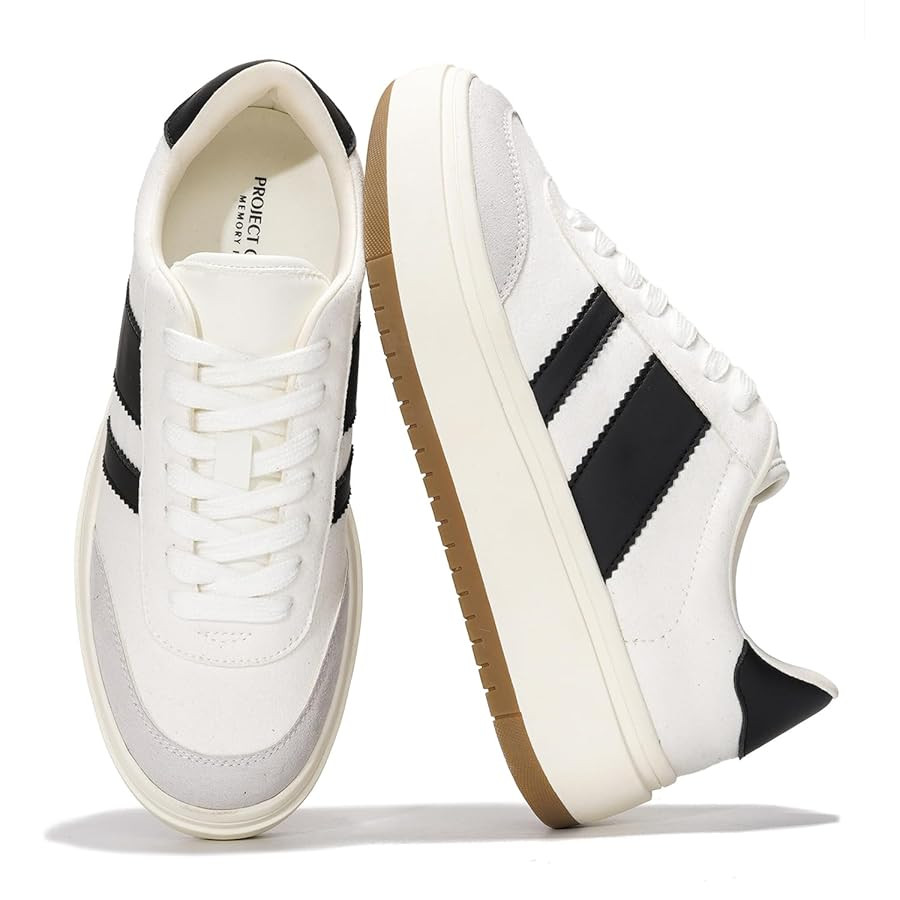 Project Cloud Platform Sneakers for Women - Lightweight Memory Foam Insole Fashion Sneakers for W... | Amazon (US)