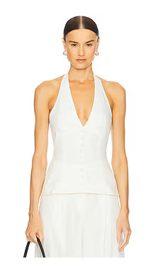 FAITHFULL THE BRAND Marie Top in White from Revolve.com | Revolve Clothing (Global)