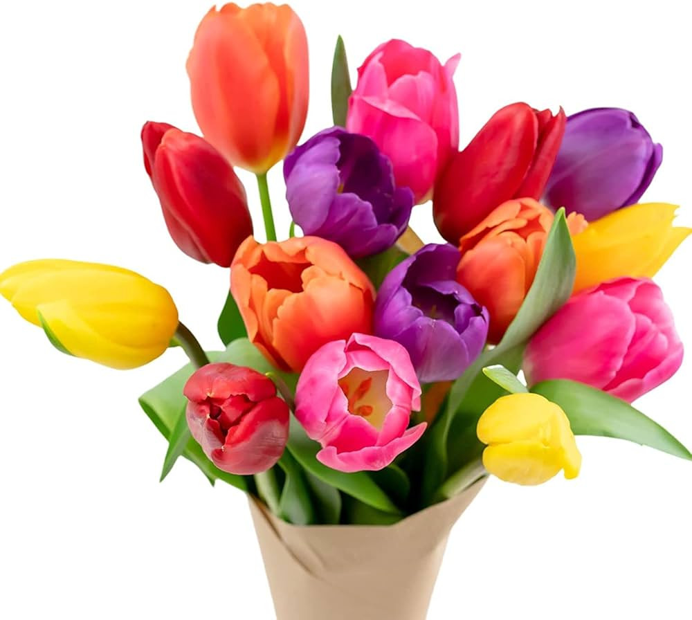 Amazon.com : Stargazer Barn - Prime Overnight Delivery - The Happy Bouquet- Farm Fresh Colorful T... | Amazon (US)