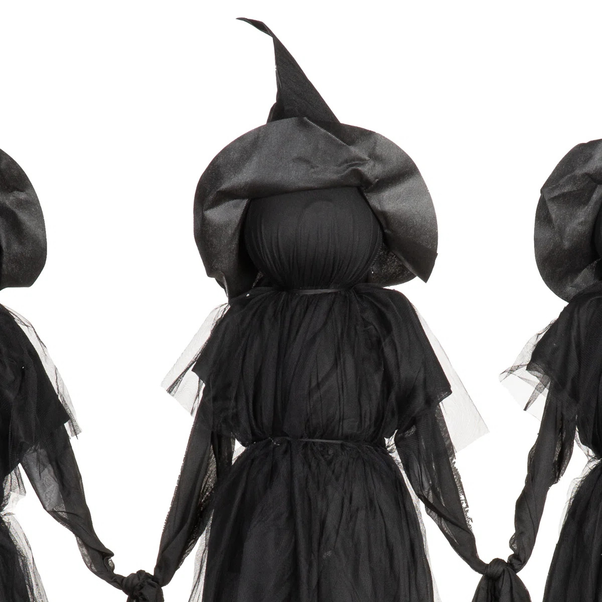 Halloween Lighted Witch Outdoor Stakes (Set of 3) | Wayfair North America