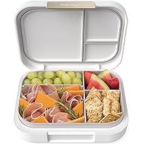 Bentgo® Modern - Leak-Resistant, Versatile 4-Compartment Bento-Style Lunch Box, Ergonomic Design... | Amazon (US)