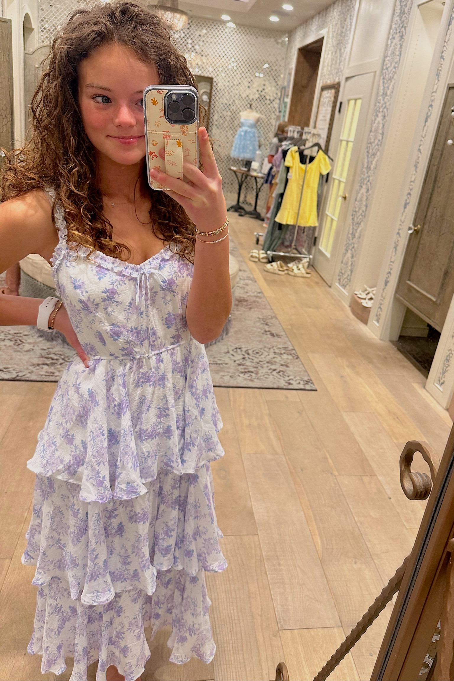 how cute is this! loving the ruffles too! 

#LTKtravel #LTKwedding #LTKstyletip
