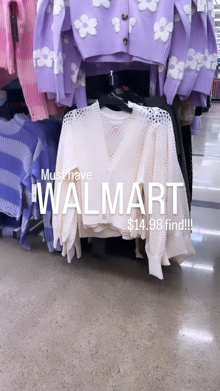 How cute is this new cardigan?!?! I had to grab it in 2 colors!!!! I can’t believe it’s only $14.98!!!
⬇️⬇️⬇️
Cardigan sized up to large 
Tank small
Shorts sized up to size 6
Slides TTS



#LTKfindsunder50 #LTKstyletip #LTKfindsunder100