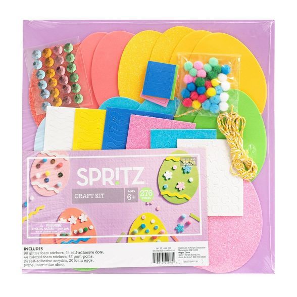 Foam Craft Kit Easter Bunny & Eggs - Spritz™ | Target