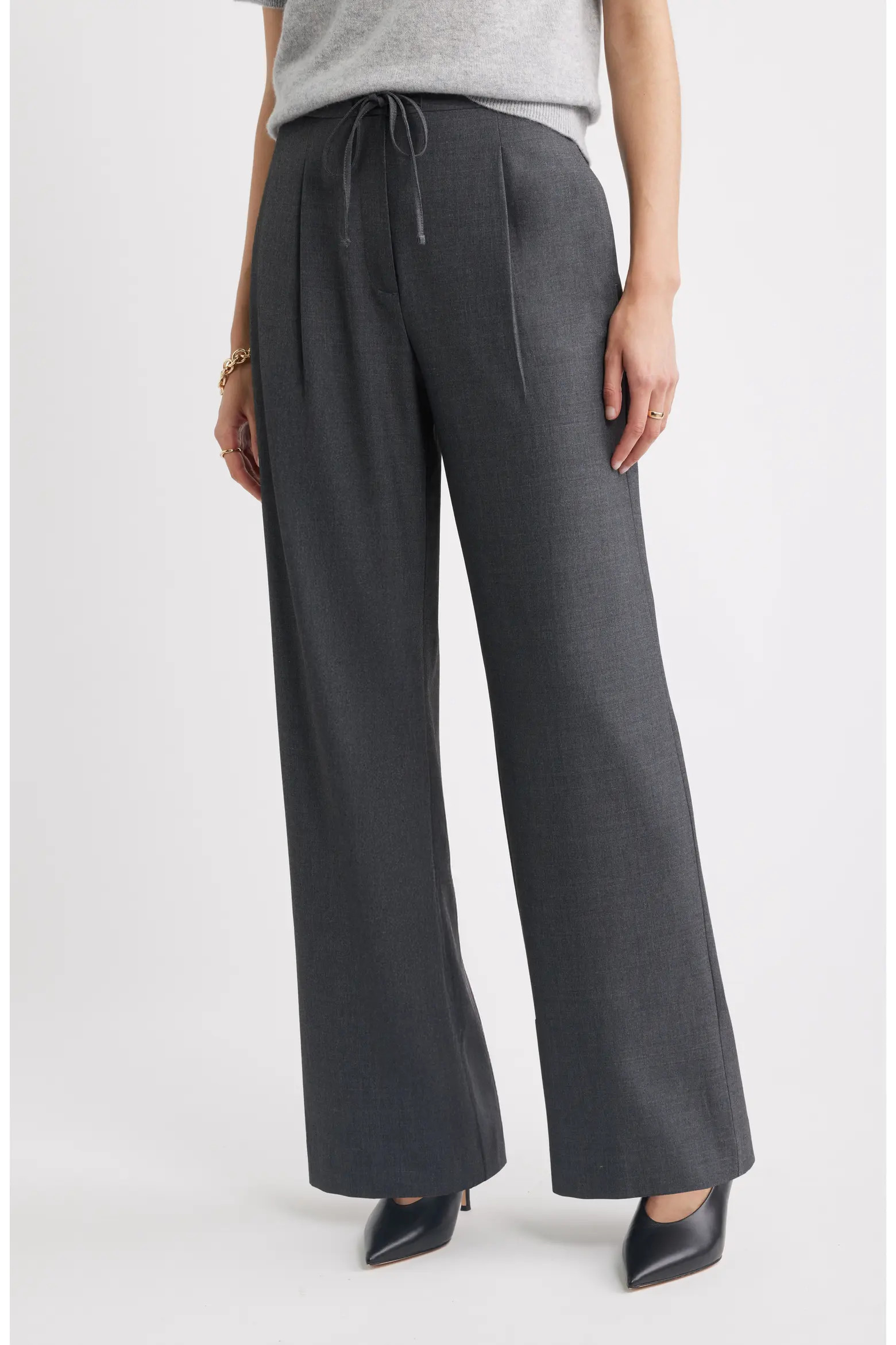 Nordstrom Drawstring Wide Leg Pants (Women) | Nordstrom | Nordstrom