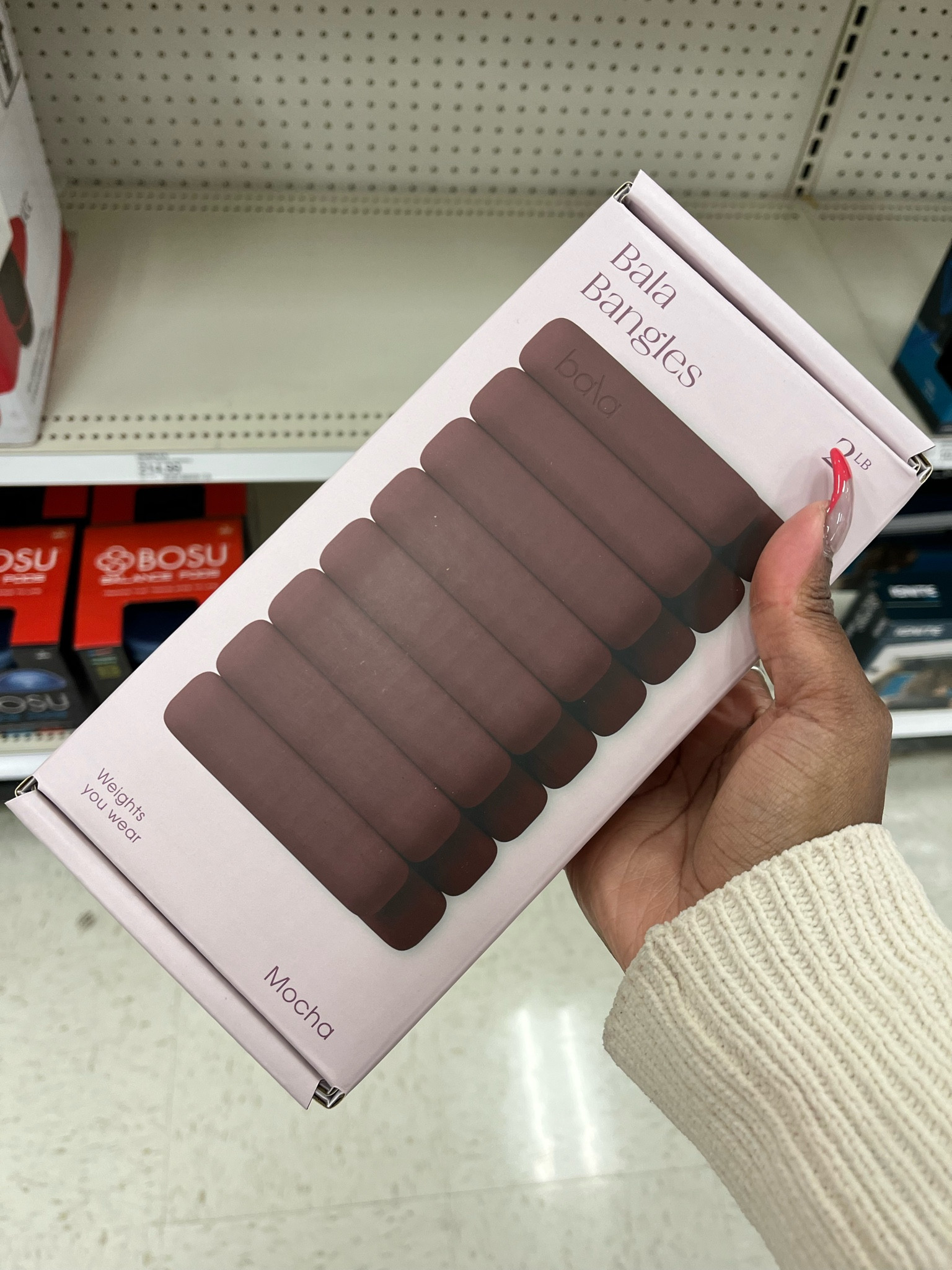 Target find items for your at home gym. 

Bala Bangles 2pc Wrist & Ankle Weight Set - 1lbs, Bala Bangles 2pc Wrist & Ankle Weight Set - 2lbs, Bala Power Ring Weight - 10lbs, Bala Hourglass Foam Roller, Bala Resistance Band 3pc, Bala Bars 2pc Hand Weight Set - 3lbs

#LTKfitness #LTKfindsunder100 #LTKfindsunder50