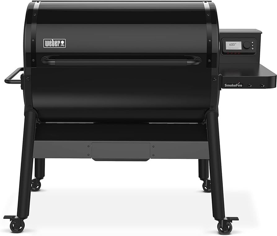 Weber SmokeFire EPX6 Wood Fired Pellet Grill, Stealth Edition Large | Amazon (US)