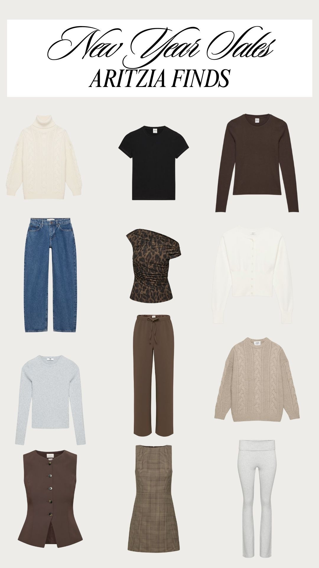 New years sales clothing finds from aritzia 🤎

#LTKSaleAlert