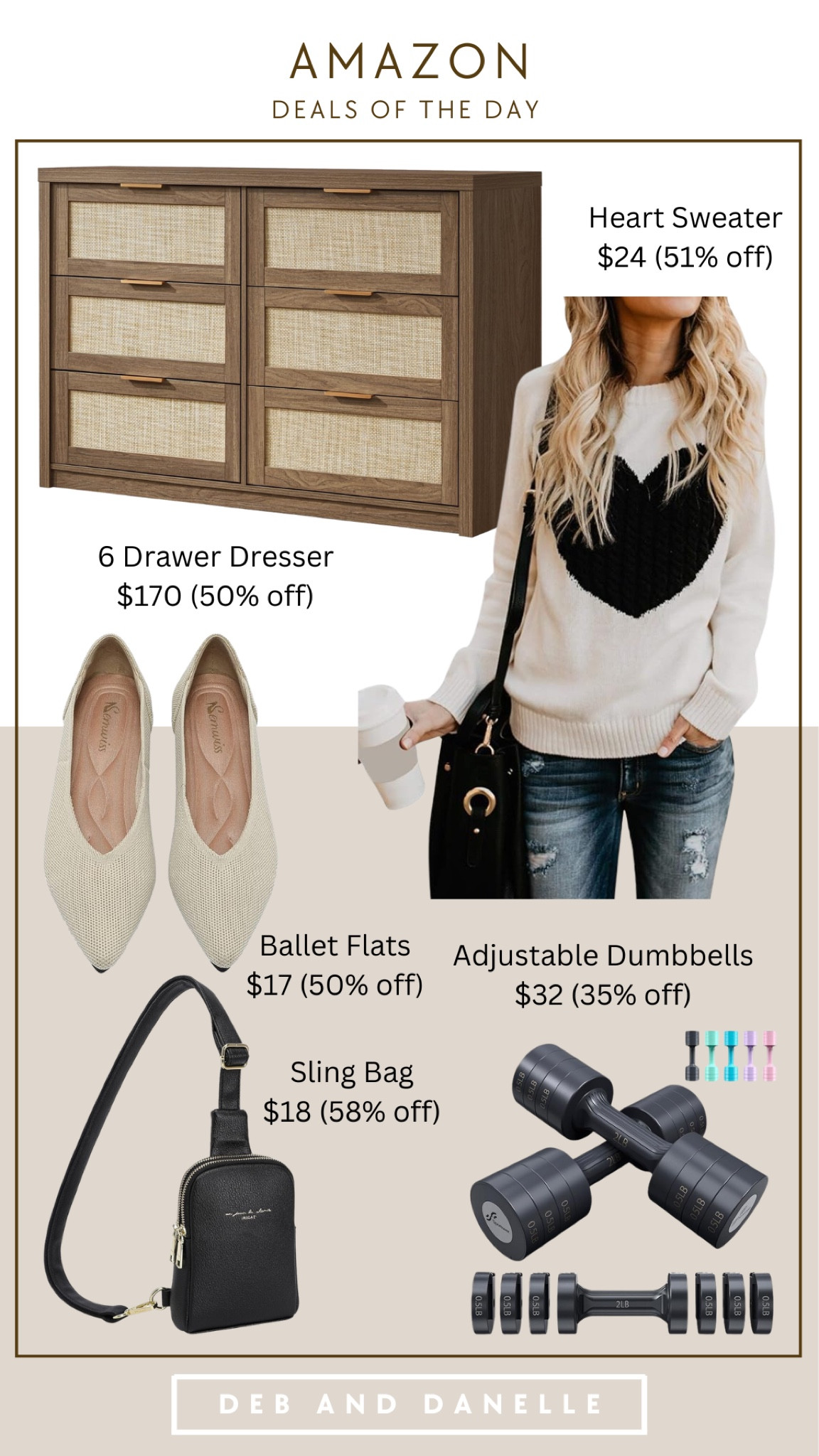 These were my favorite sales on Amazon today, including some adorable neutral fashion finds. 

#LTKSaleAlert #LTKHome #LTKMidsize