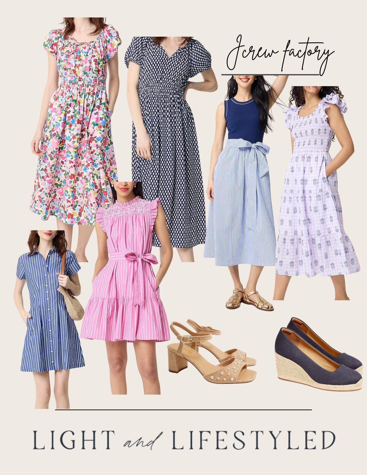 J.Crew factory dresses I am loving. All dresses are on sale with an extra 15% off when you use the code Family.  

#LTKmomlife #LTKSeasonal #LTKOver40