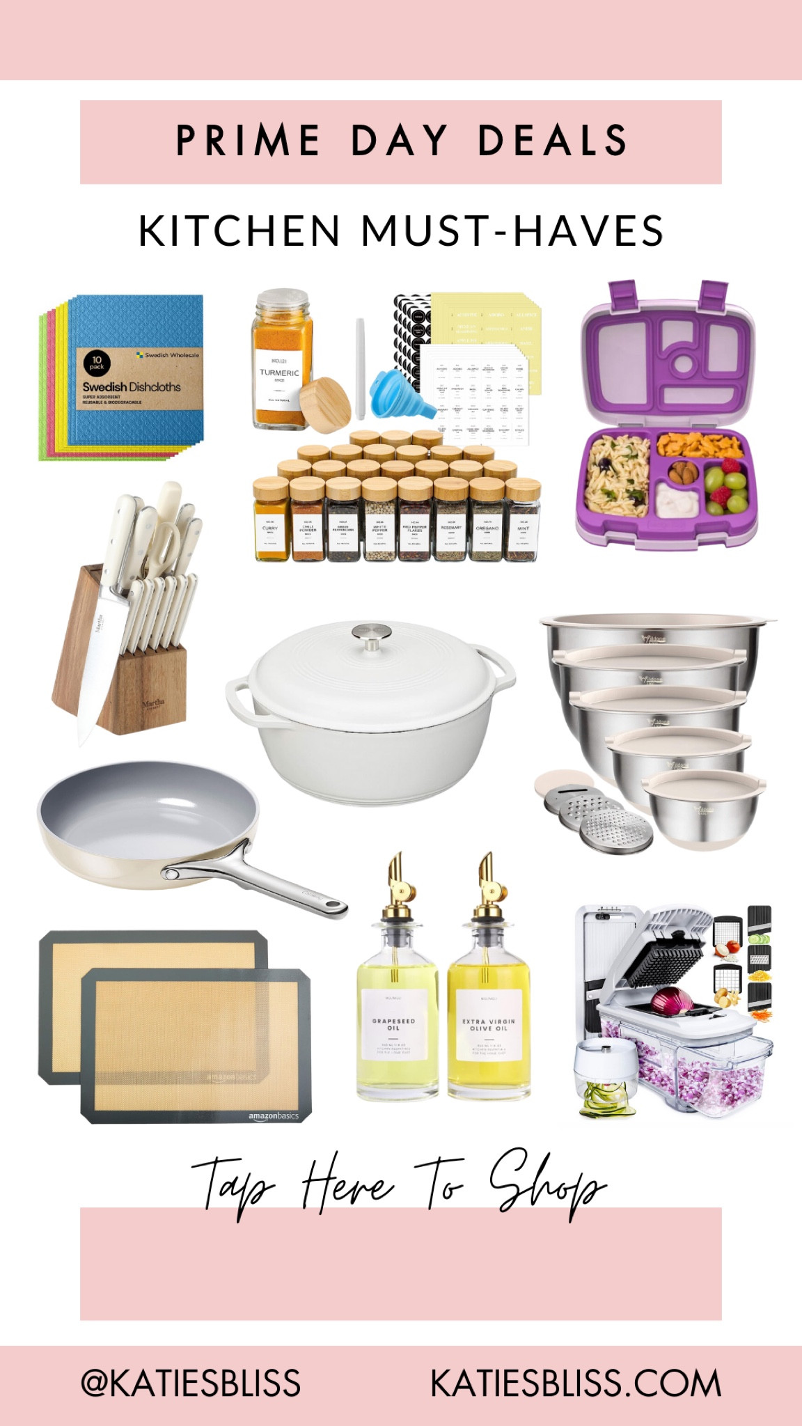 Prime day deals 💖 kitchen finds

Amazon prime. Prime day. Sale. Sale alert. 



#LTKhome #LTKxPrimeDay #LTKsalealert