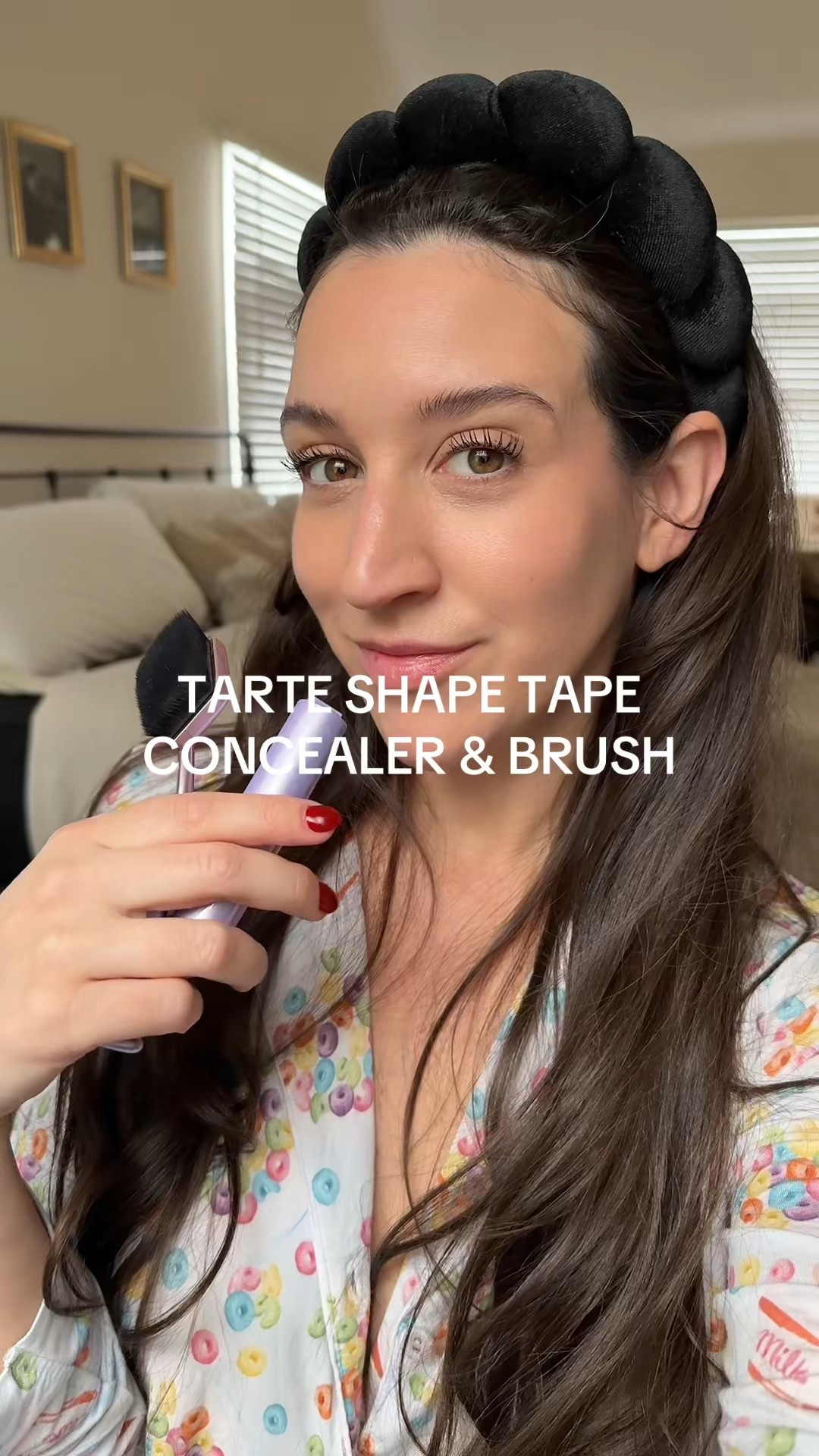 Tart shaped tape, concealer review and cute cereal PJs! 🩷✨

#LTKmomlife #LTKootd #LTKBeauty