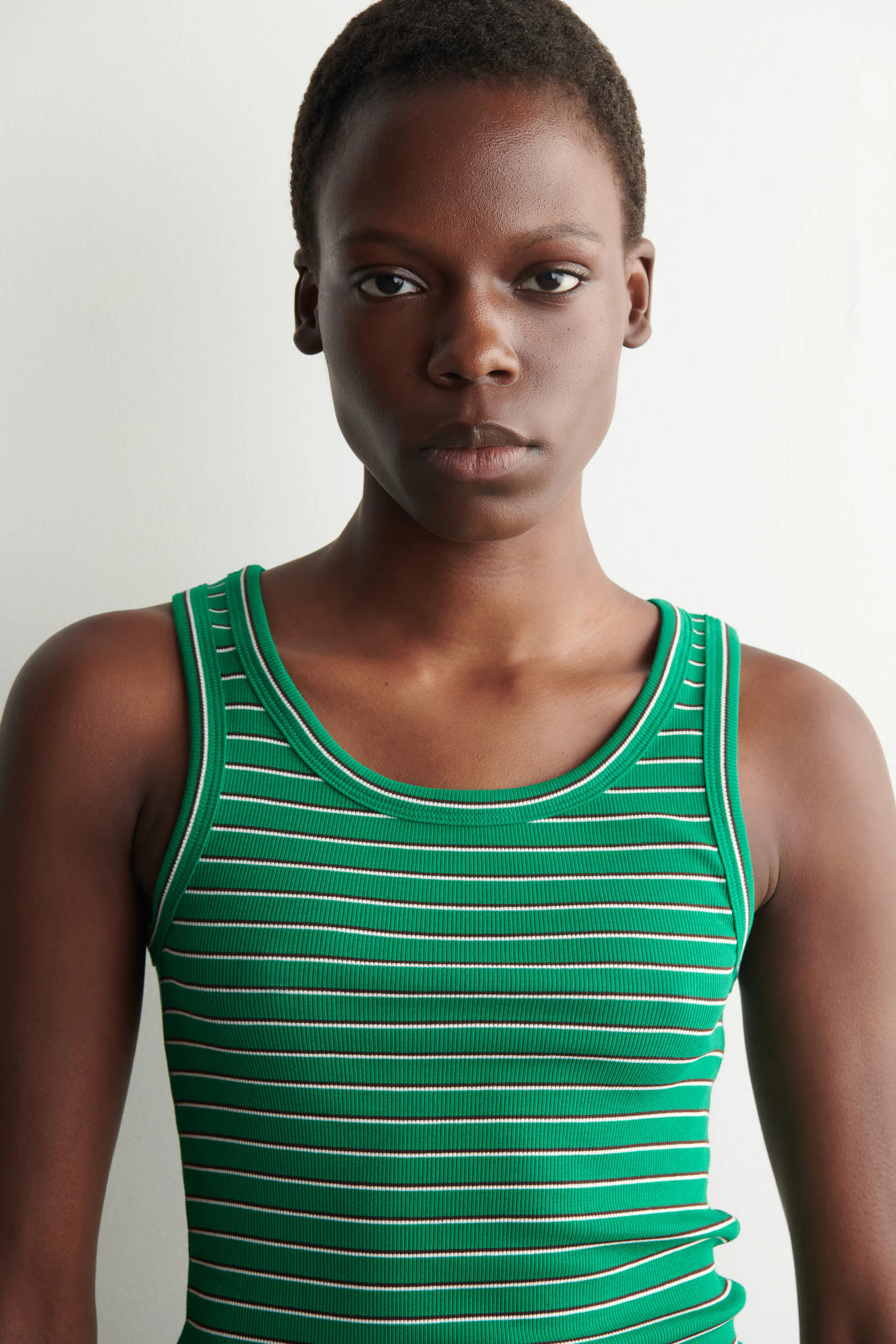 RIBBED COTTON TANK TOP | COS UK