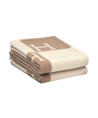ON SALE!! Turkish cashmere large H blanket / throw / plaid - Hermes inspired | eBay US