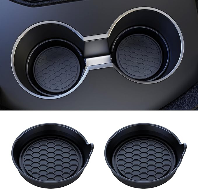 Amooca Car Cup Coaster Universal Automotive Waterproof Non-Slip Cup Holders Sift-Proof Spill Hold... | Amazon (US)