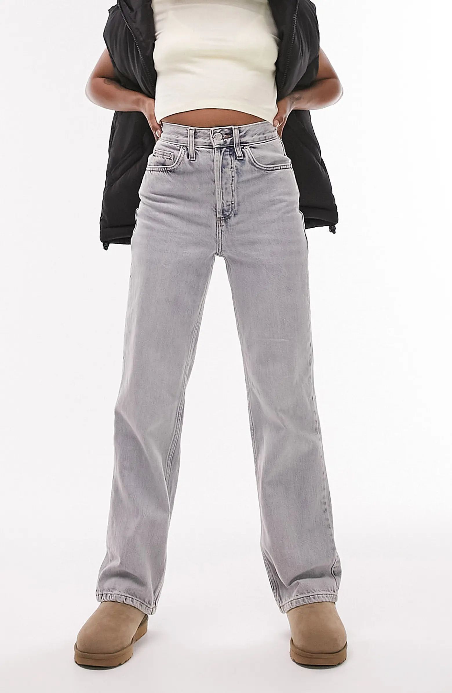 Kort High Waist Straight Leg Jeans | Nordstrom