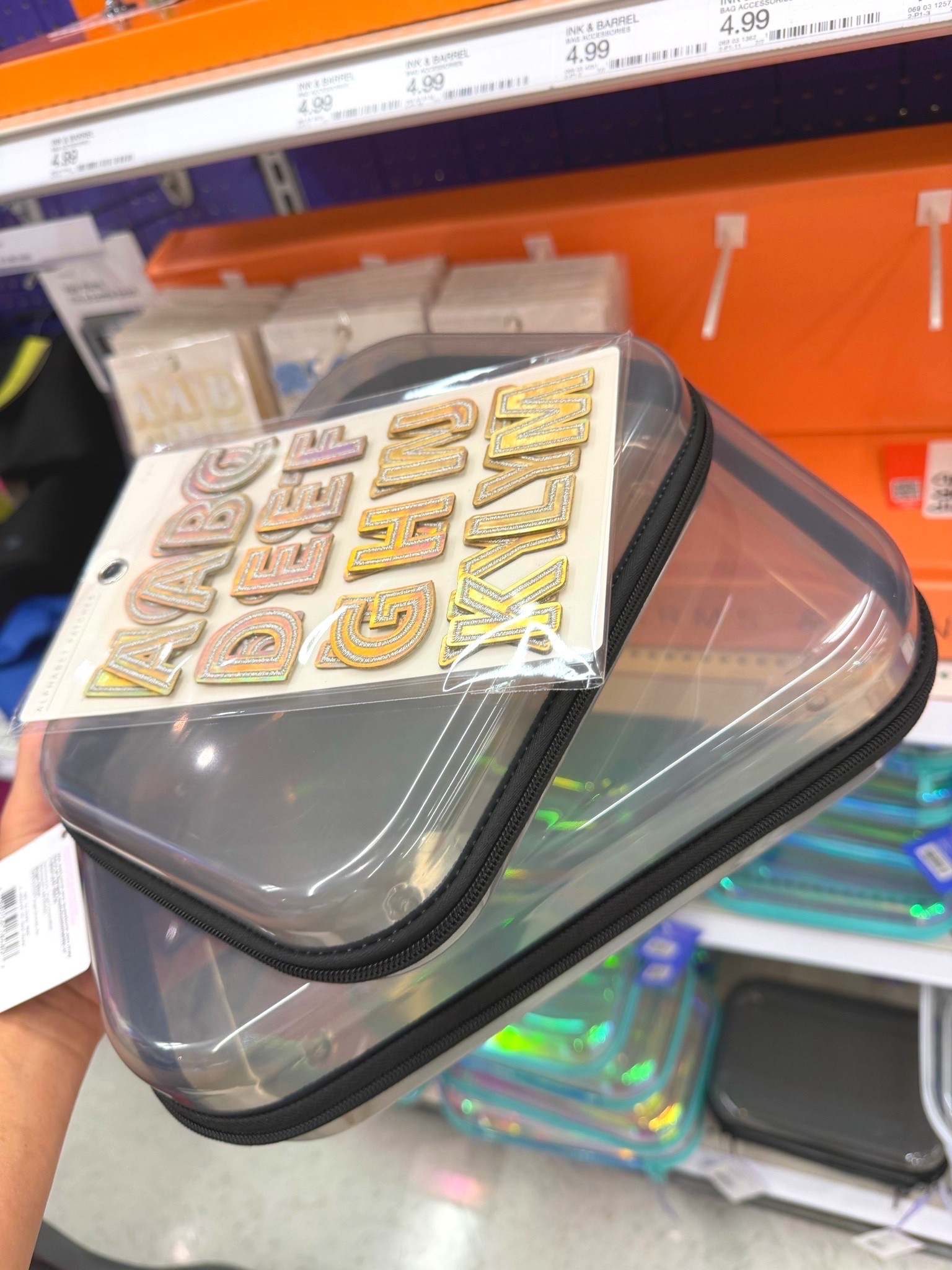 Hard Sided Zipper Pencil Cases and Gray - up&up™ & DIY Sticker Letter Patches Back to School Organizers  
@Target #target #targetstyle #targetkids #schoolsupplies #zippercase #pencilcase #letterstickers

#LTKTravel #LTKBaby #LTKKids