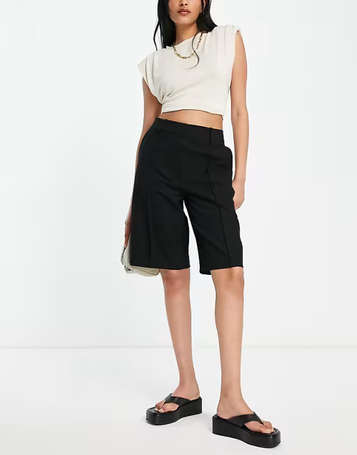 Aligne city short co-ord in black | ASOS (Global)