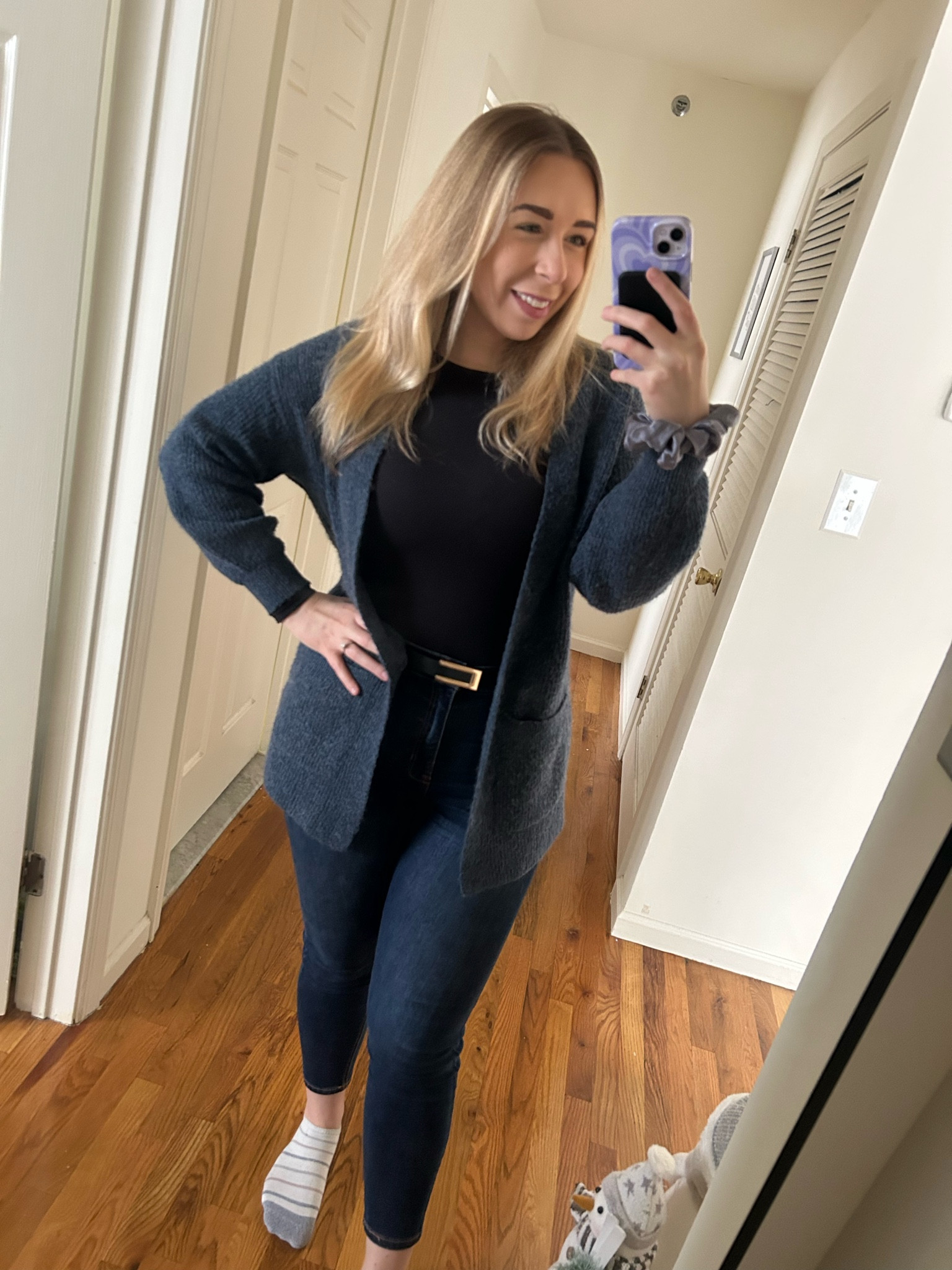 Work Outfit!

Long sleeve bodysuits are great for layering and keeping warm all day long. Added a cute sweater on top for extra warmth and a match moment with my jeans. 

#LTKU #LTKMostLoved #LTKWorkwear