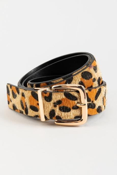 Josie Reversible Leopard Belt - Leopard | Francesca’s Collections