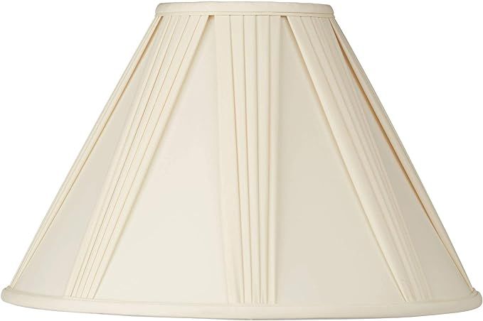 Empire Lamp Shade Ivory French Drape White Large 6" Top x 17" Bottom x 12" High Spider with Repla... | Amazon (US)