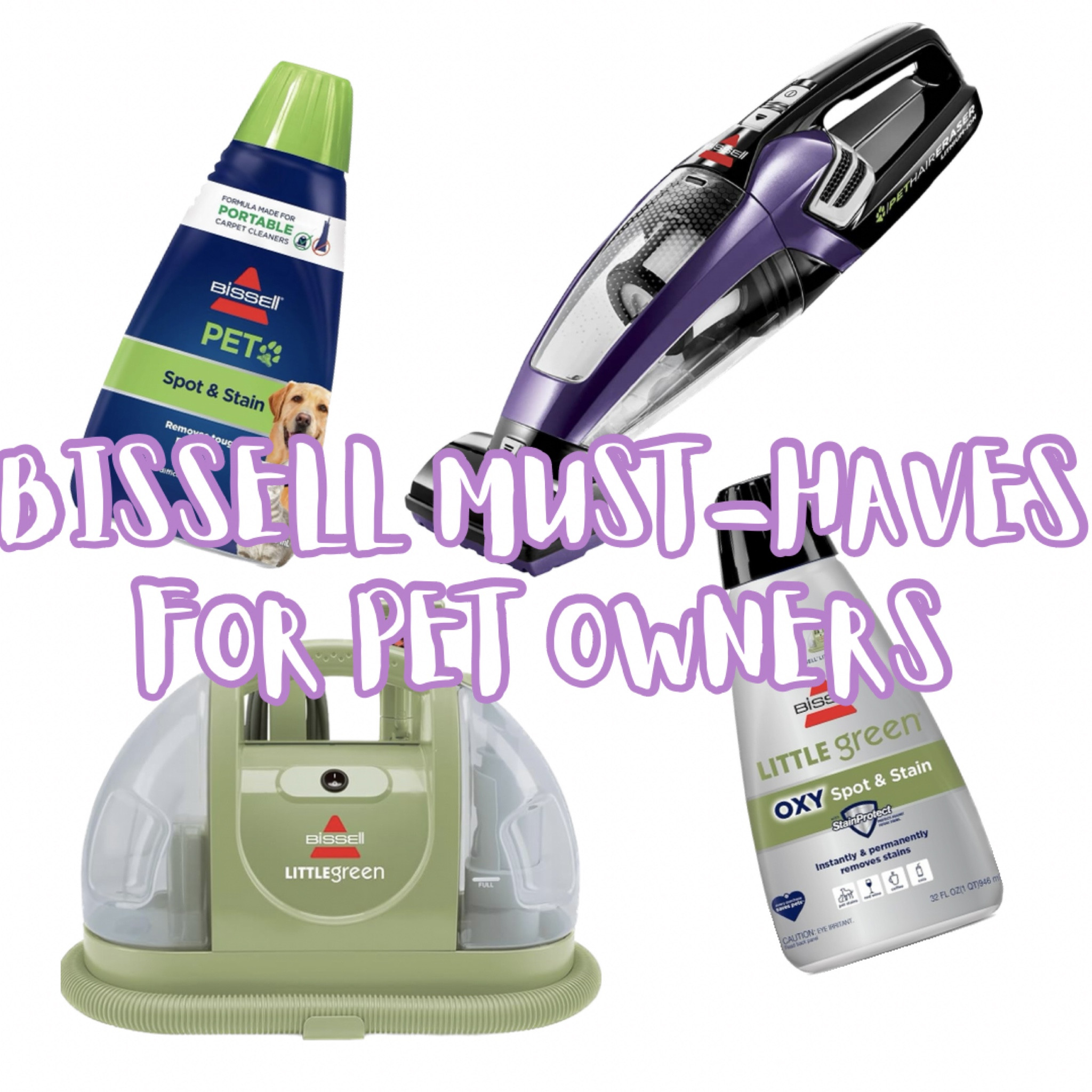 If you have pets, these Bissell products are game changers for keeping things clean!! // vacuum handheld portable carpet cleaner dogs cats pet hair 

#LTKsalealert #LTKhome