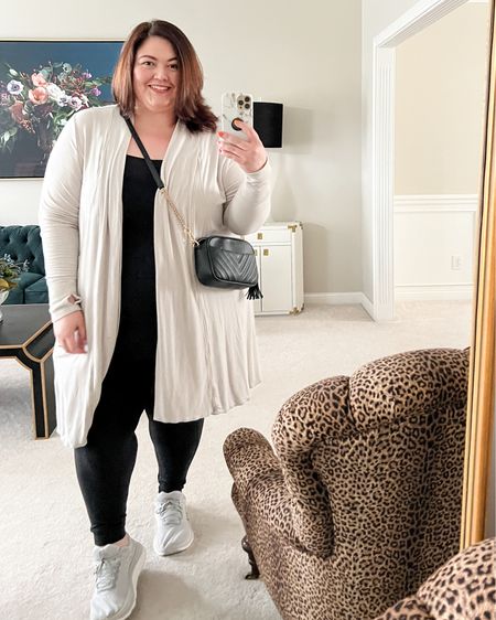 Running errands plus size outfit - athleisure and active  

#LTKover40 #LTKplussize