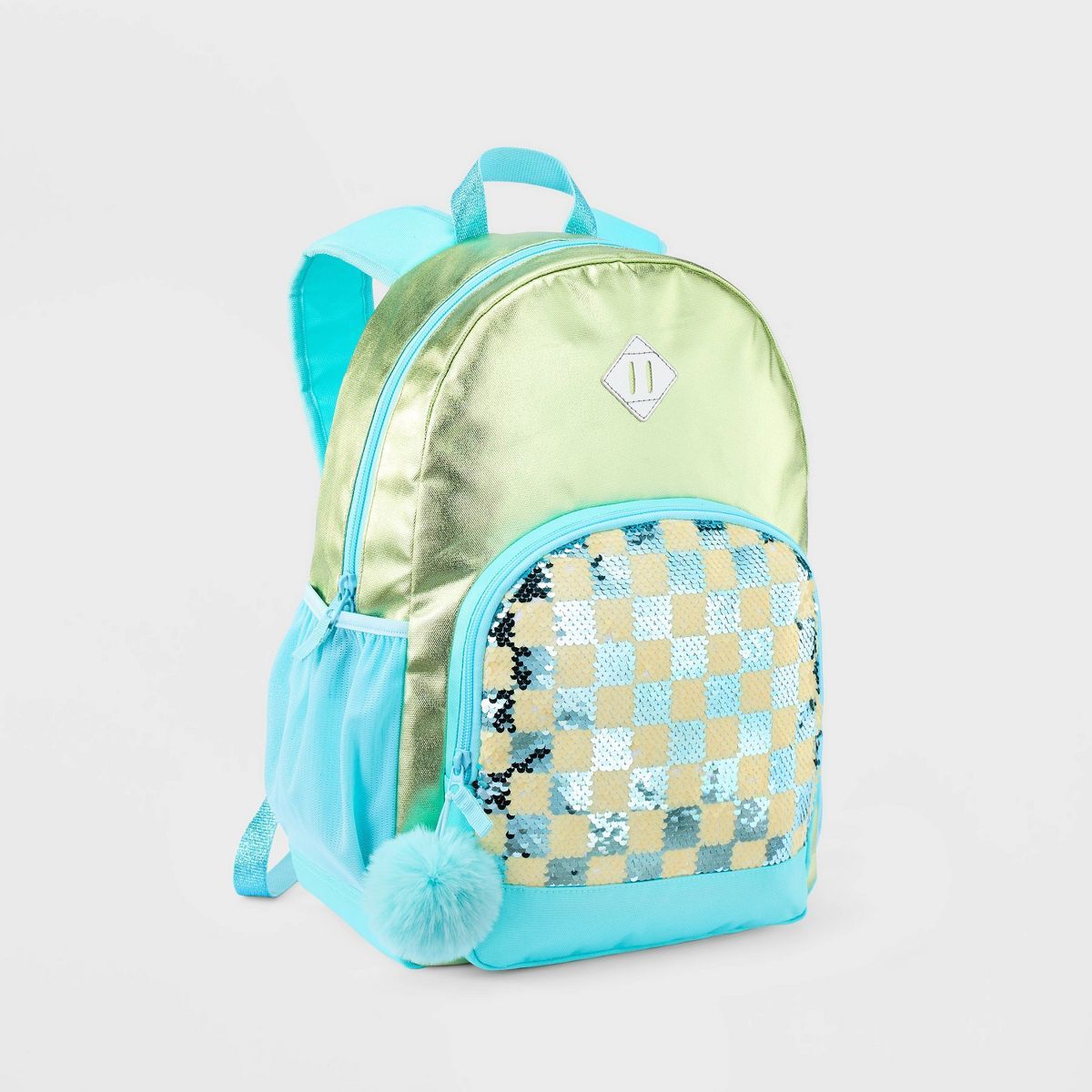 Kids' 16.5" Backpack Sequin Checkered - Cat & Jack™ | Target