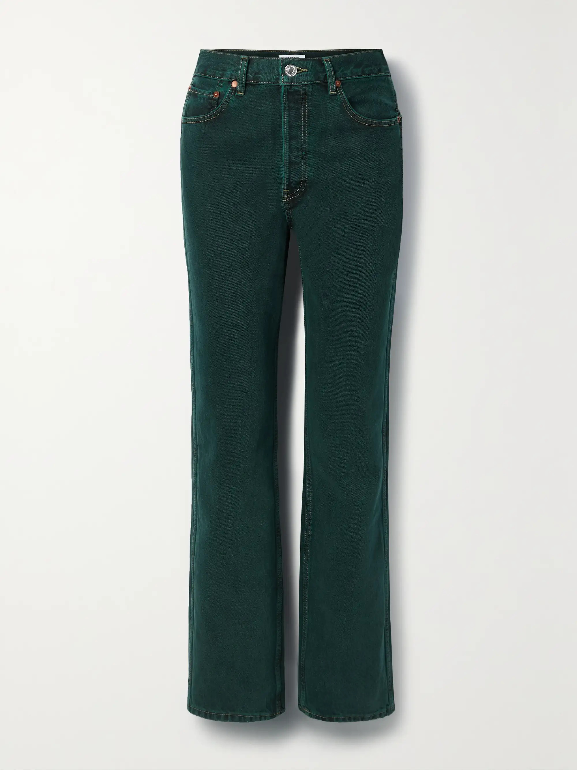 90s high-rise straight-leg jeans | NET-A-PORTER (UK & EU)