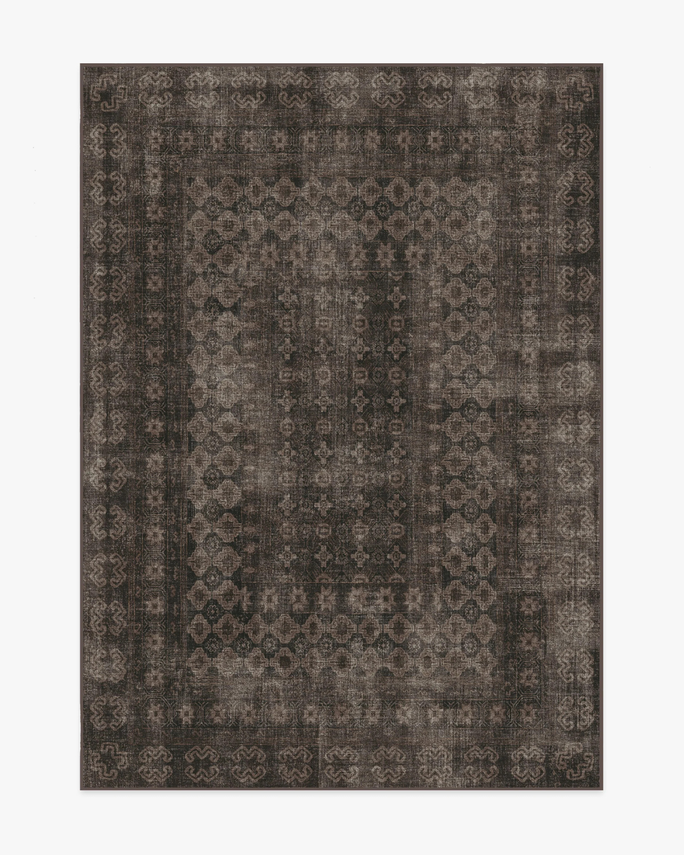 Cyrus Black Flatwoven Rug | Ruggable